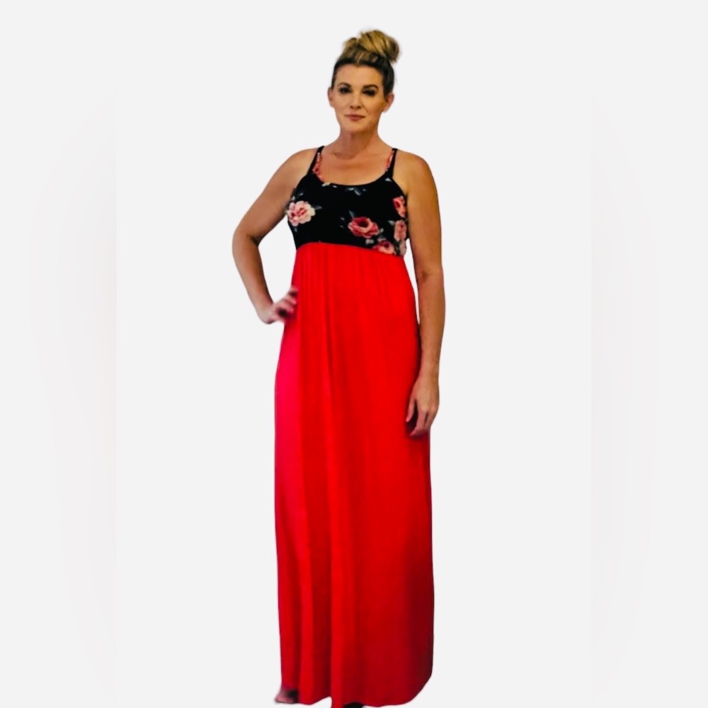 PS Kate Floral Maxi Dress - Size Large